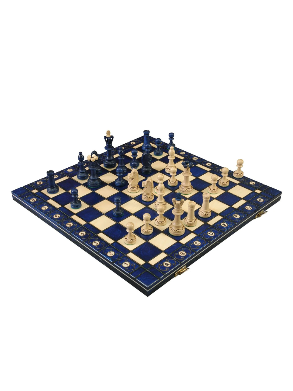 The Blue Senator Chess Set