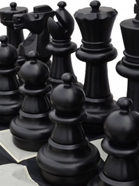 16″ Giant Outdoor Chess Set with Board