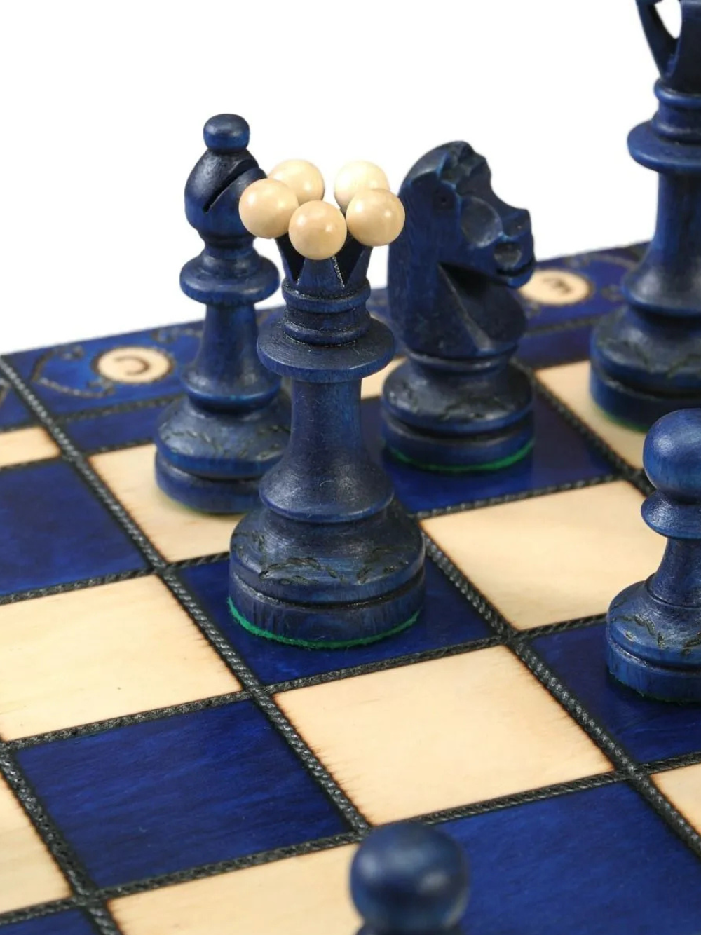 The Blue Senator Chess Set