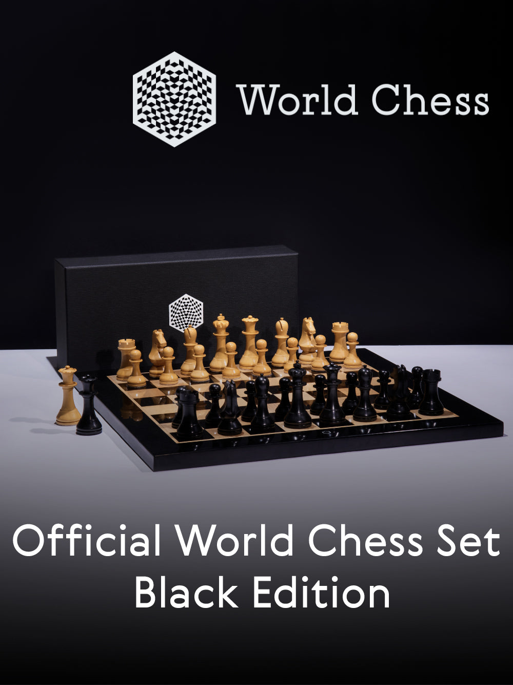 Official World Chess Set Black Edition