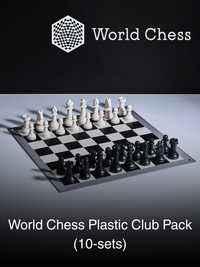 World Chess Plastic Club Pack (10-sets)