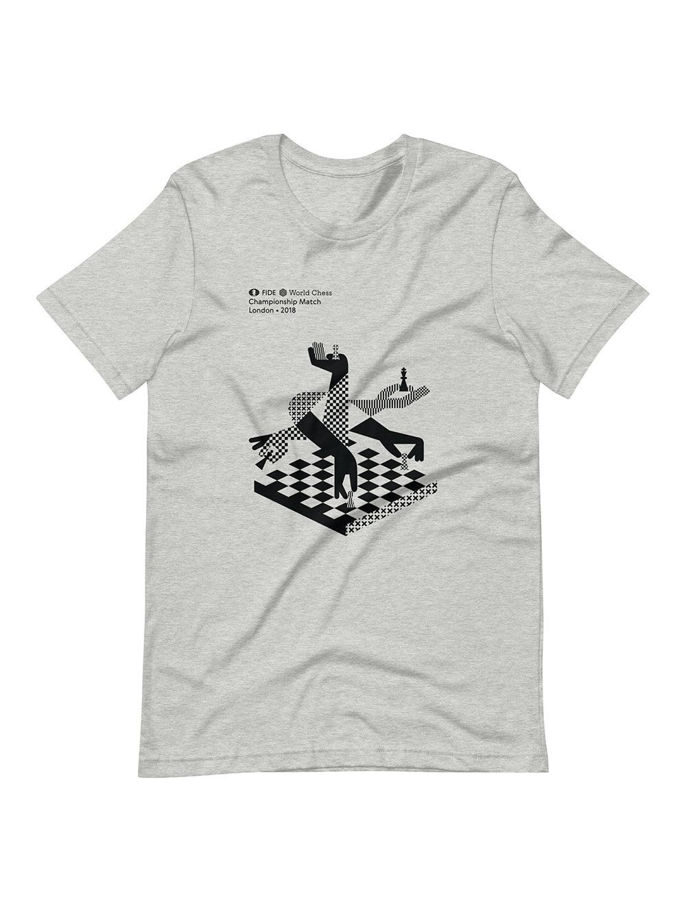 Achetez le t-shirt Hands 2018 Championship | Boutique d'échecs du monde