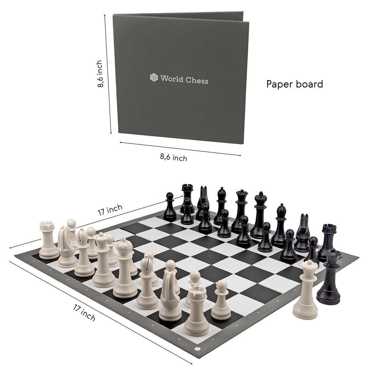 World Chess Meisterschaftsset Academy Edition