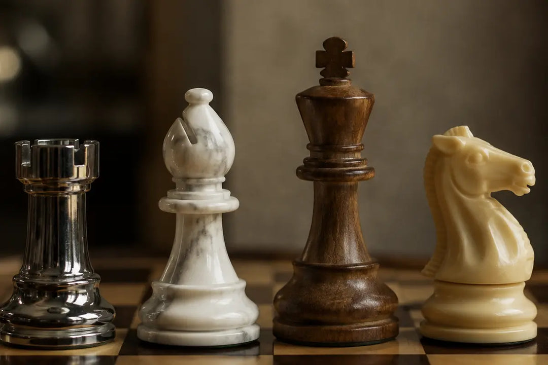 Chess Set Materials: Wood, Metal, Marble & Plastic