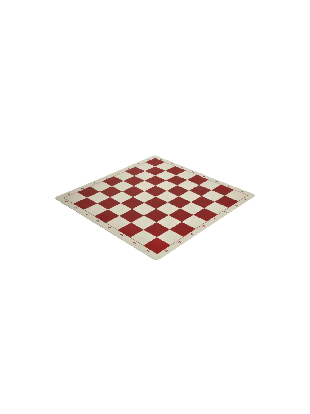 Scacchiera da torneo in silicone regolamentare - Caselle da 2,25"