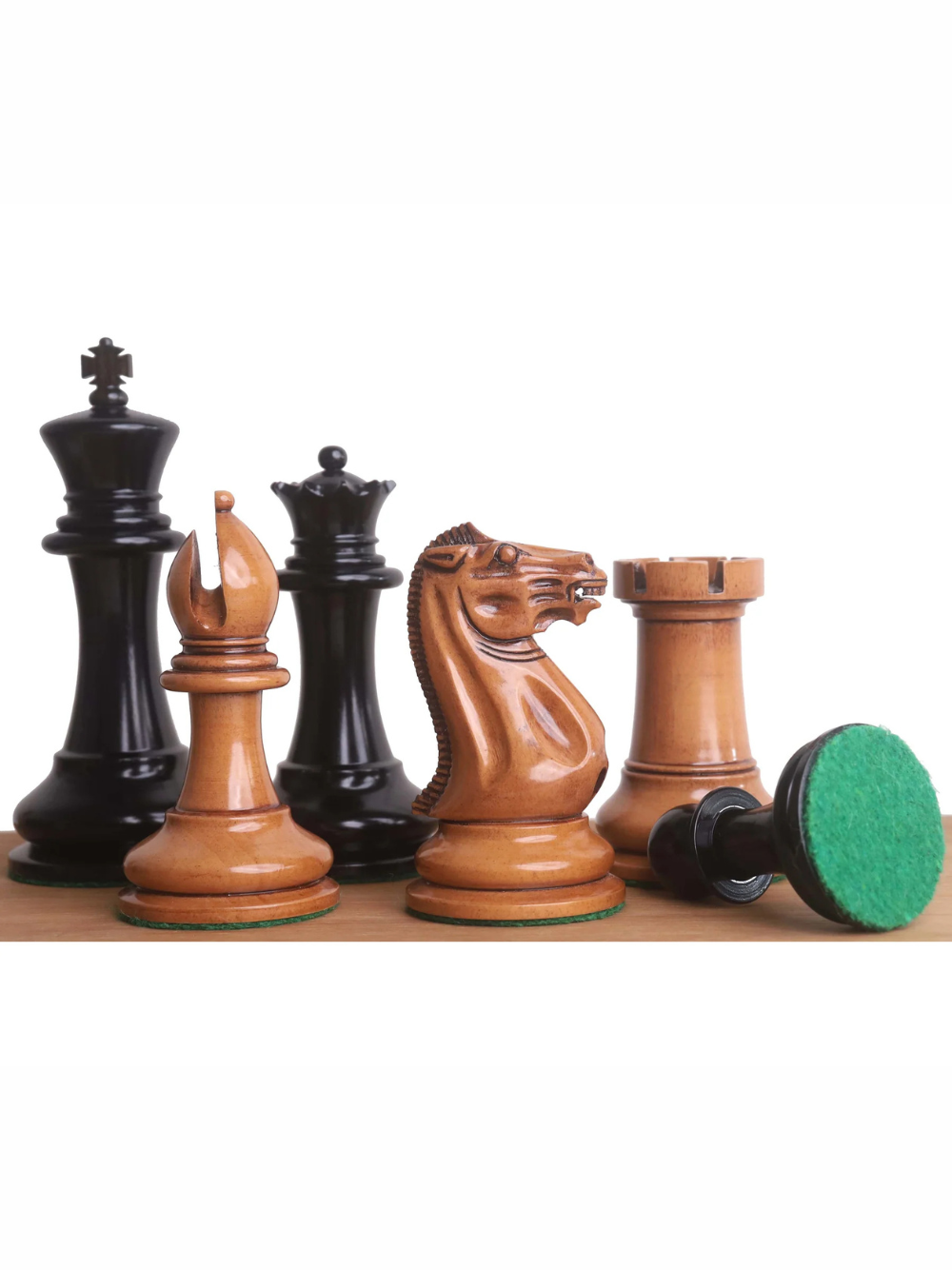 Set di Scacchi Staunton Originale 1849 Combo