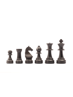 Schwarze Staunton Europa Nr. 6 Schachfiguren
