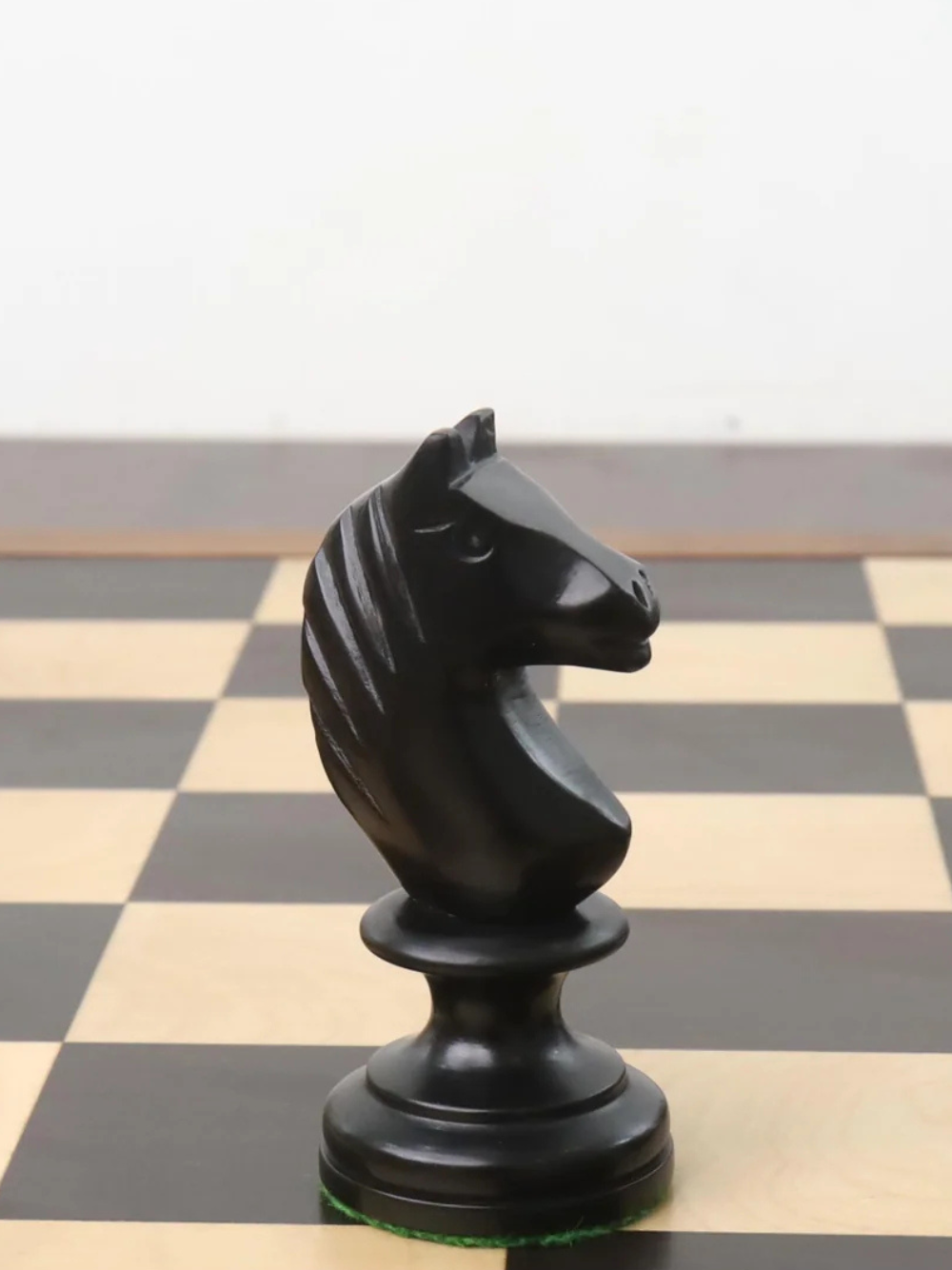 Pezzi di Scacchi Sovietici Russi Averbakh - Legno di Bosso Doppio Peso - Re 4,8"