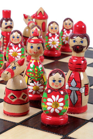 Jeu d'échecs Babushka