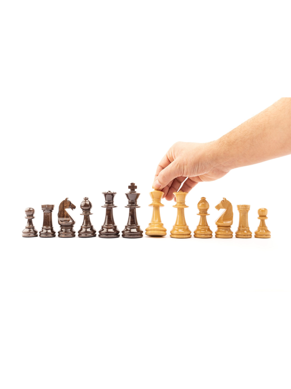 Staunton Europe nº6 chess set weighted pieces – ‘Barcelona’