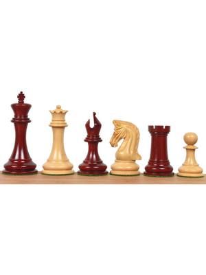 Repro 2016 Sinquefield Staunton Chess Pieces Bud Rosewood-Triple Weight
