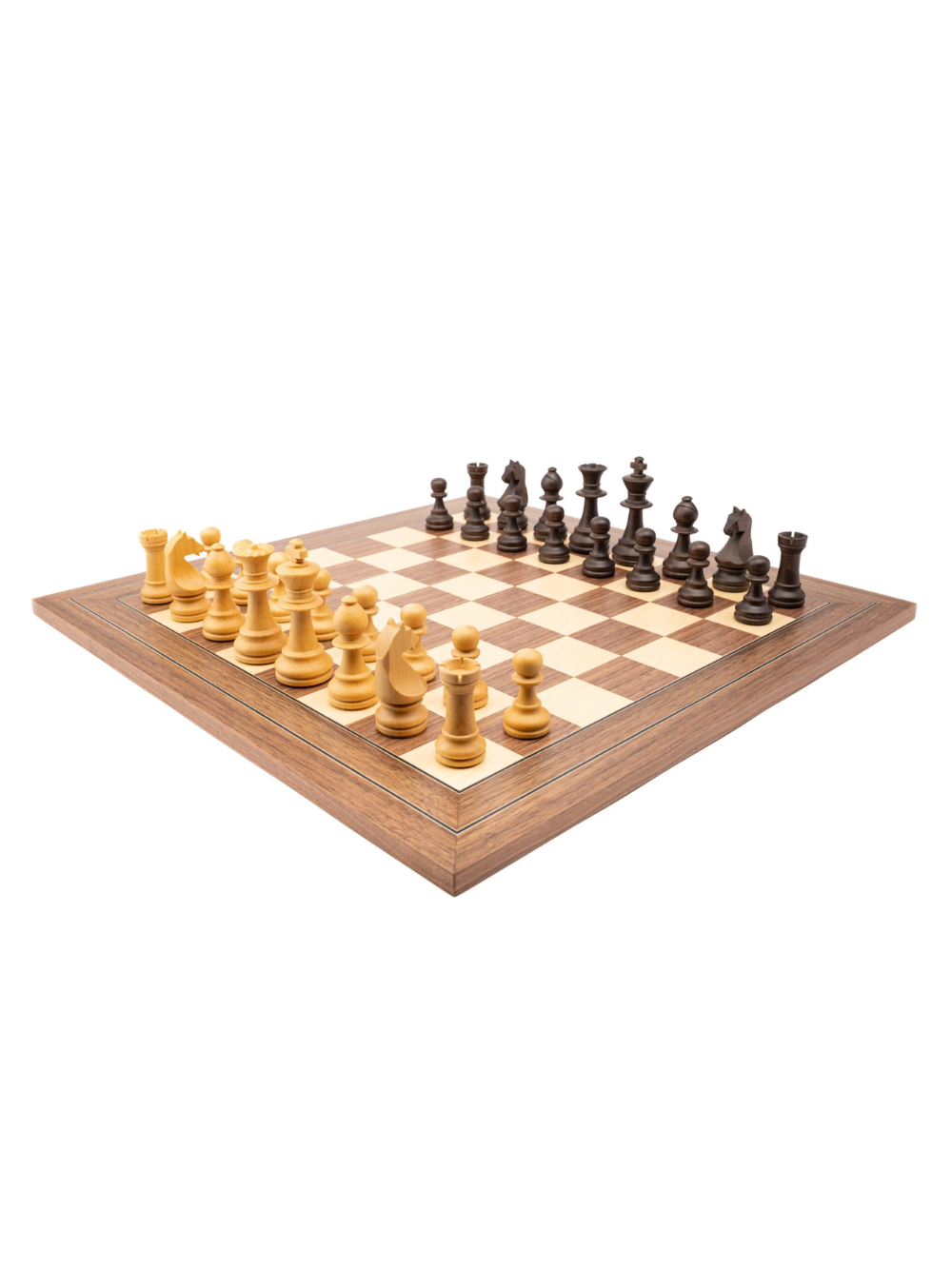 Jeu d'échecs Wallnut Staunton Europe n° 6
