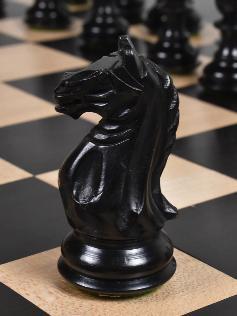 3.5″ Fierce Knight Staunton Chess Set Combo - image 1