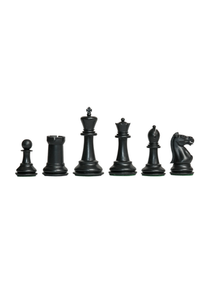 The Marshall Series Plastic Chess Pieces - 3.75" King