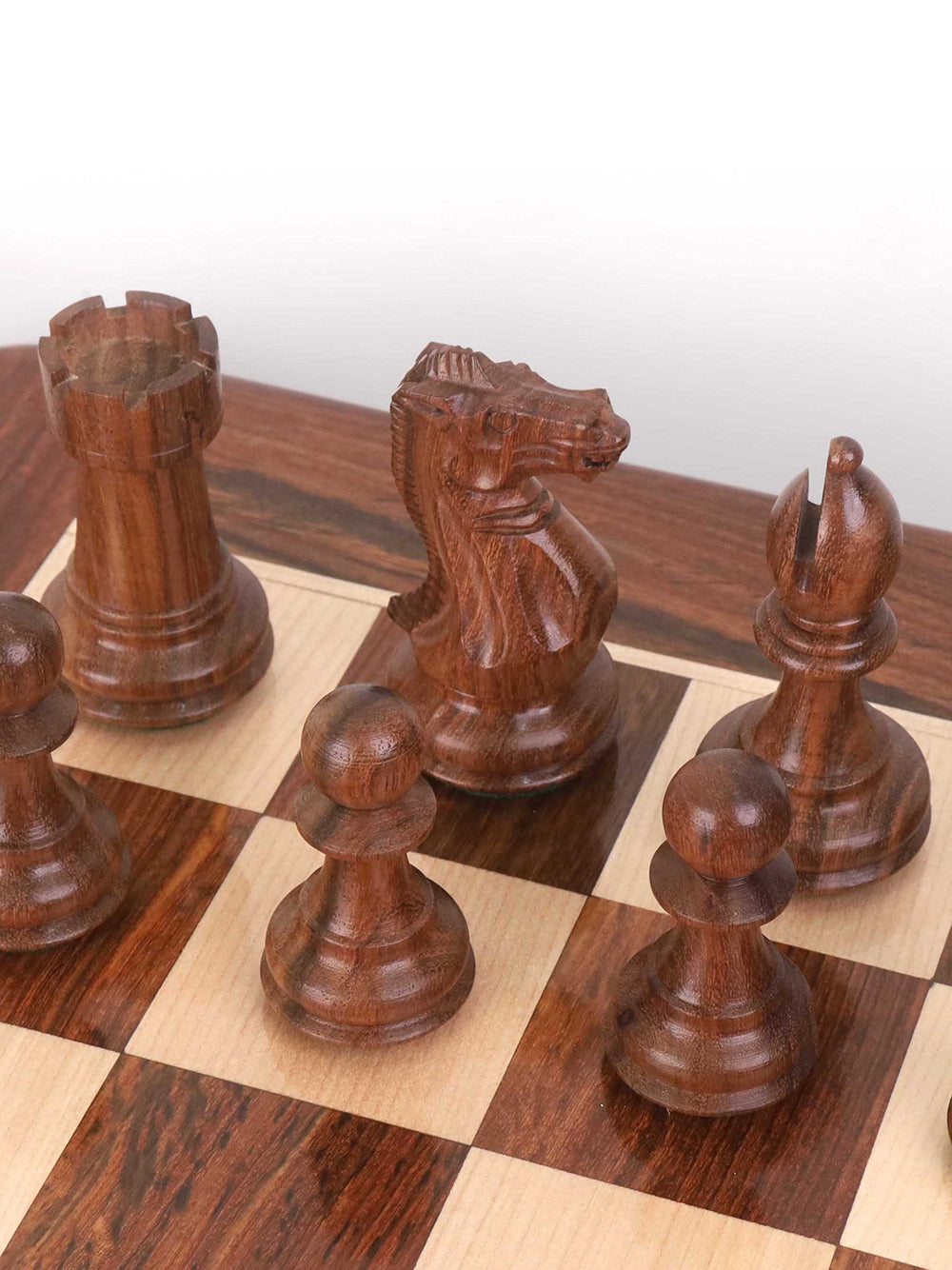 Pro Staunton Chess Set Combo – Pieces & Table - image 1