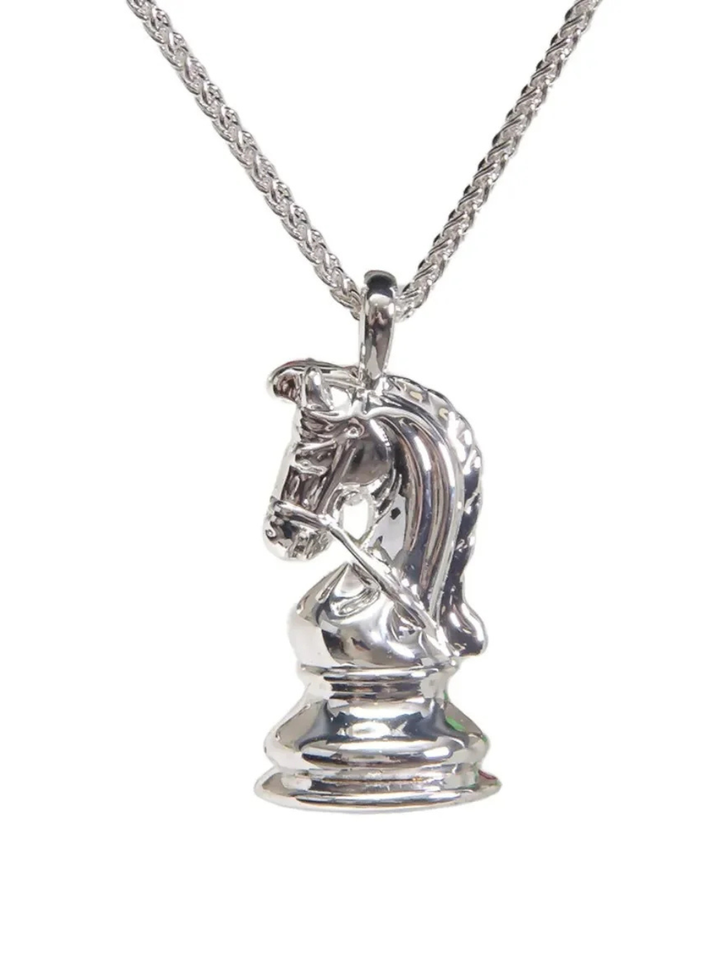 Chess Knight Pendant Necklace – Caissa Collection