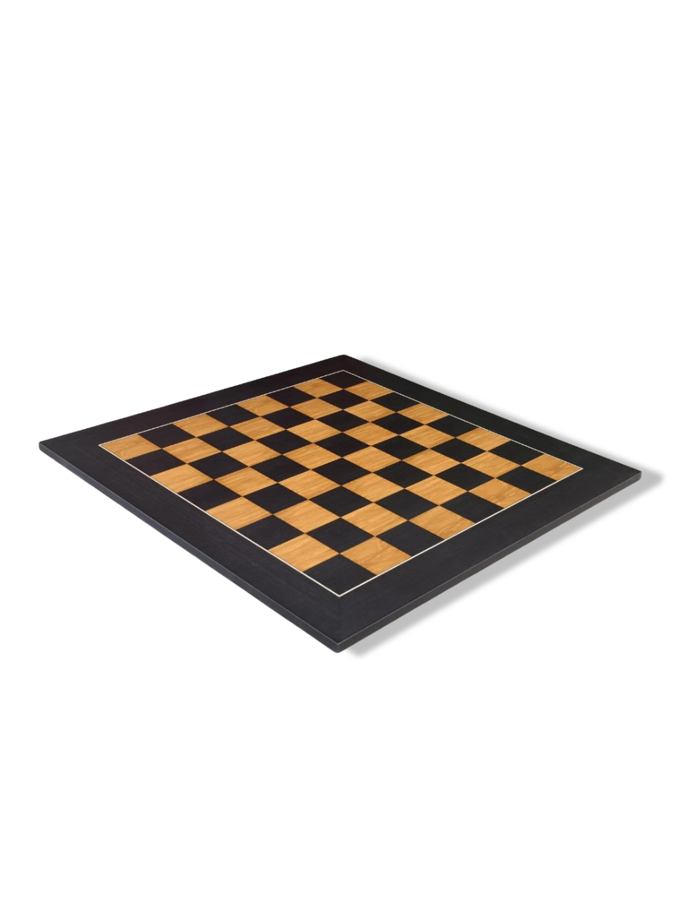 Blackwood and Olivewood Standard Traditional Chess Board - Satin Finish