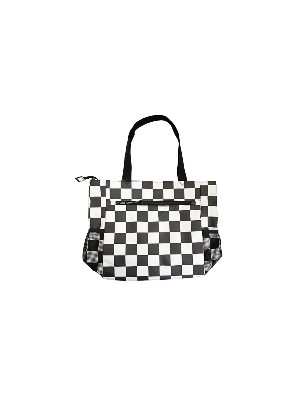 Large Tote Bag - Checkered