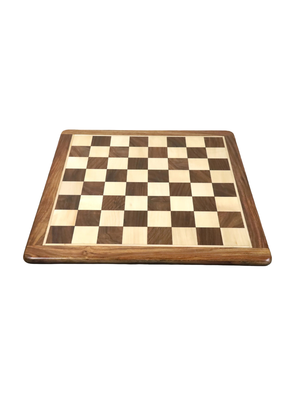 21 inches Large Chess board in Golden Rosewood & Maple Wood - 55 mm Square