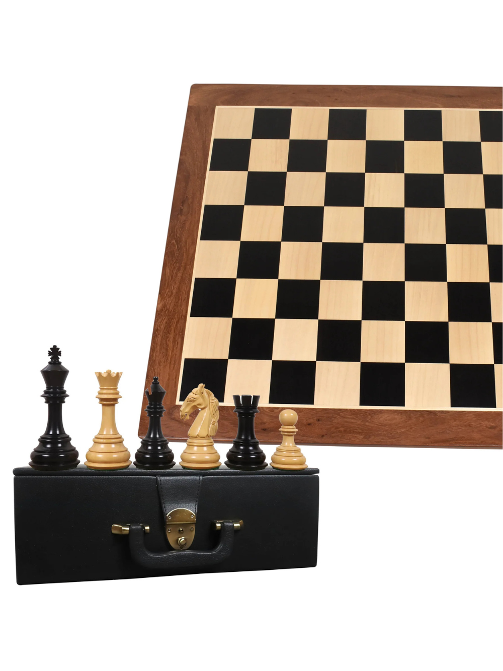 4.6" Rare Columbian Chess Set