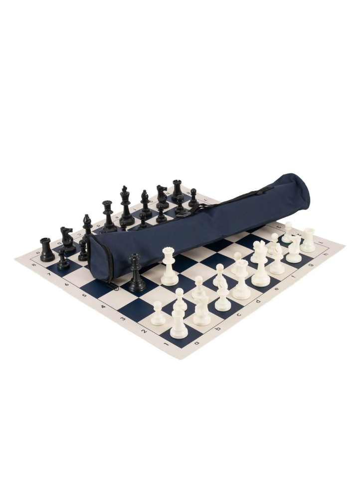 Il set di scacchi più grande del mondo - scacchiera in silicone