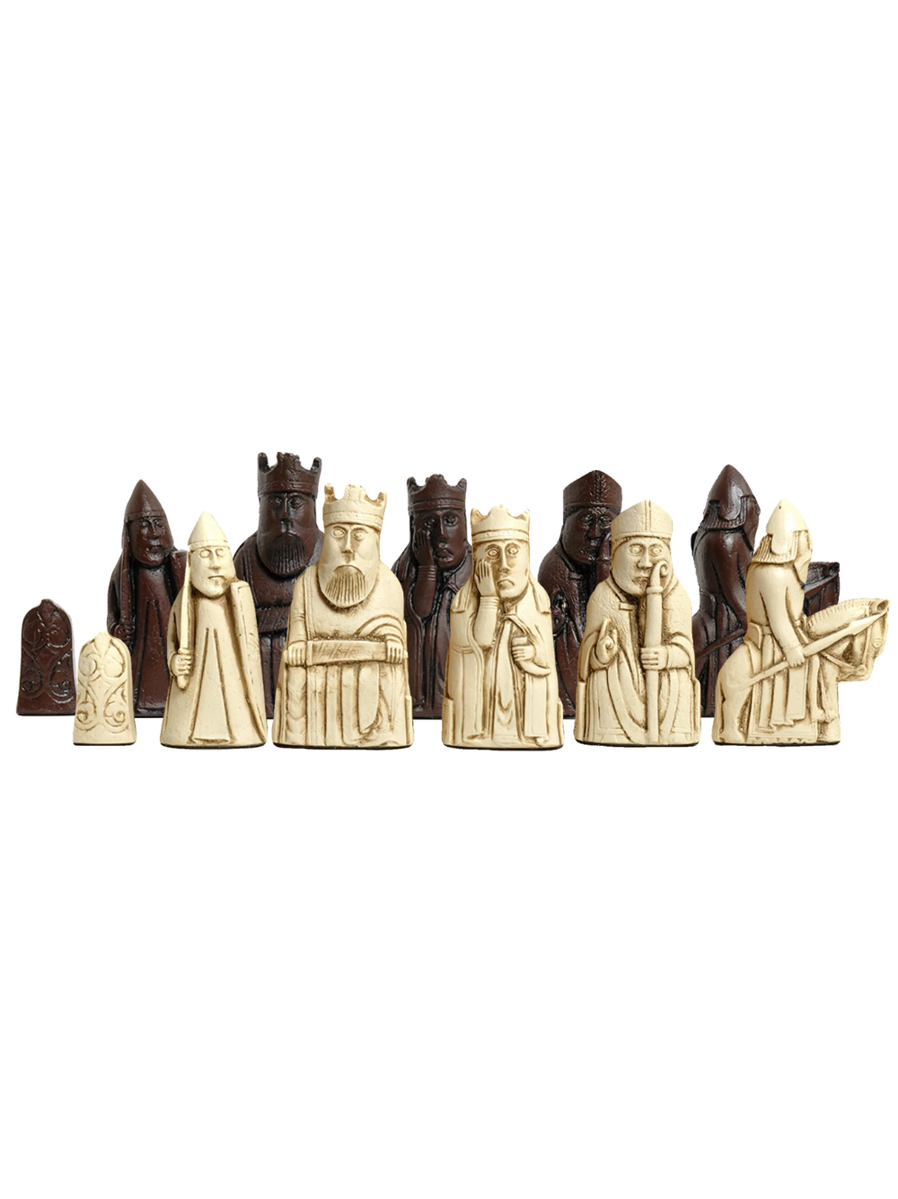 The Isle of Lewis Chess Pieces - 3.5" King