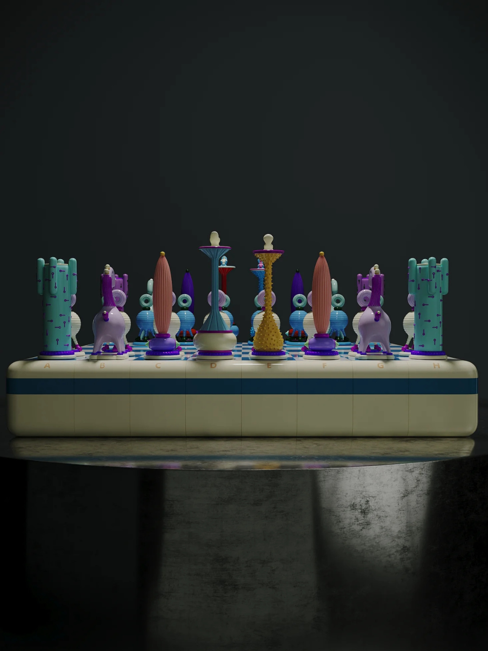 Another Kingdom: Light Stage Chess Set - image 1