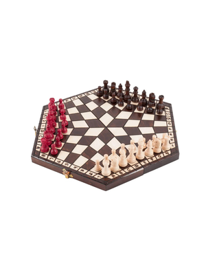 Le jeu d'échecs à trois joueurs 