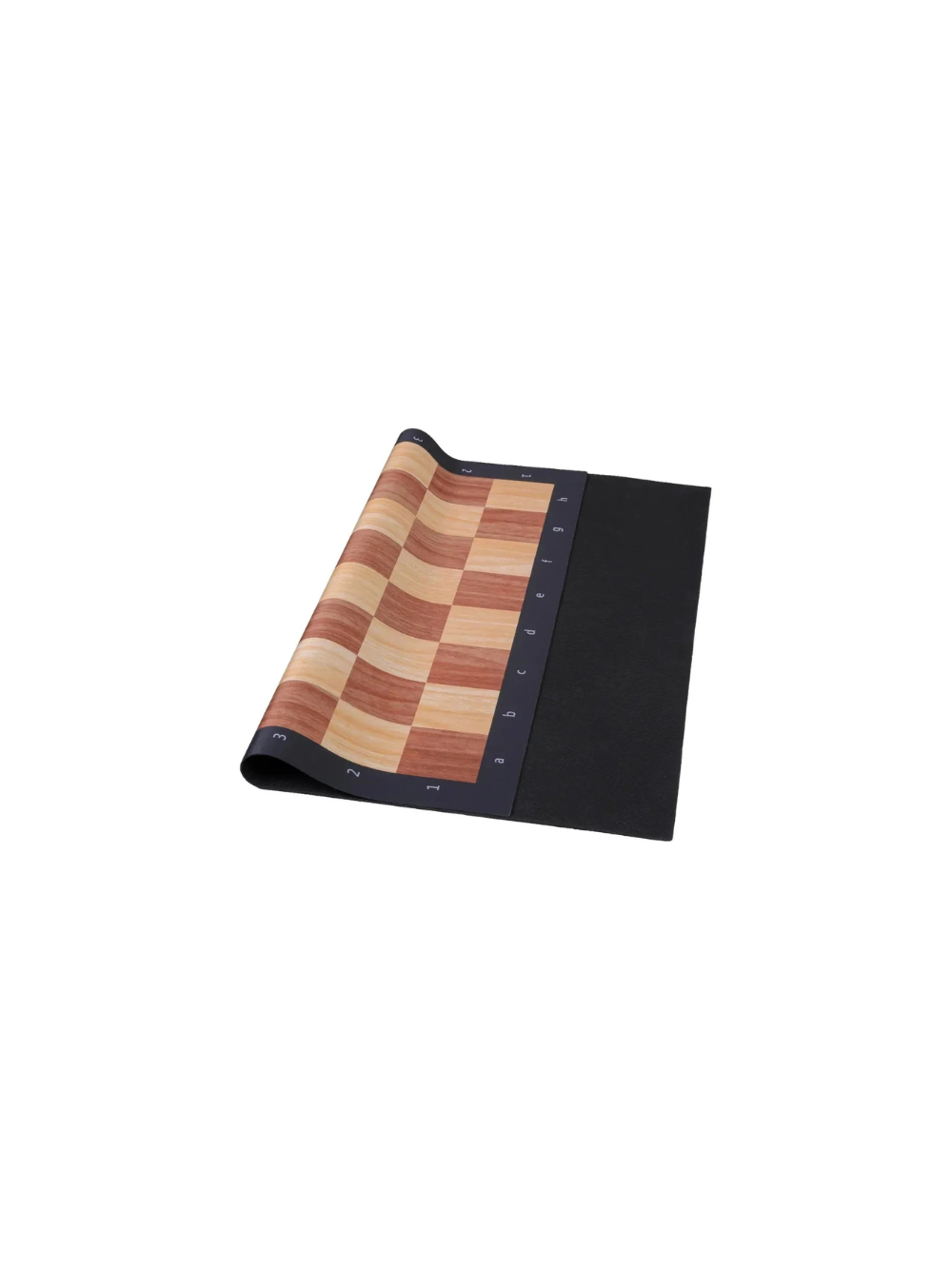 Dark Wood - Full Color Thin Mousepad Chess Board