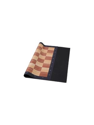 Dark Wood - Full Color Thin Mousepad Chess Board