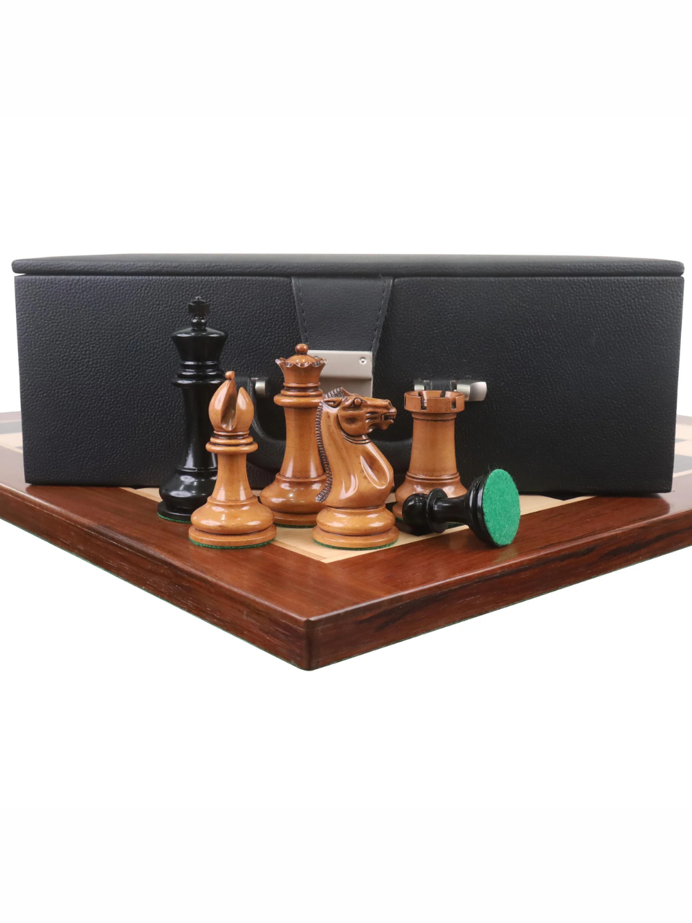 1849 Original Staunton Chess Set Combo