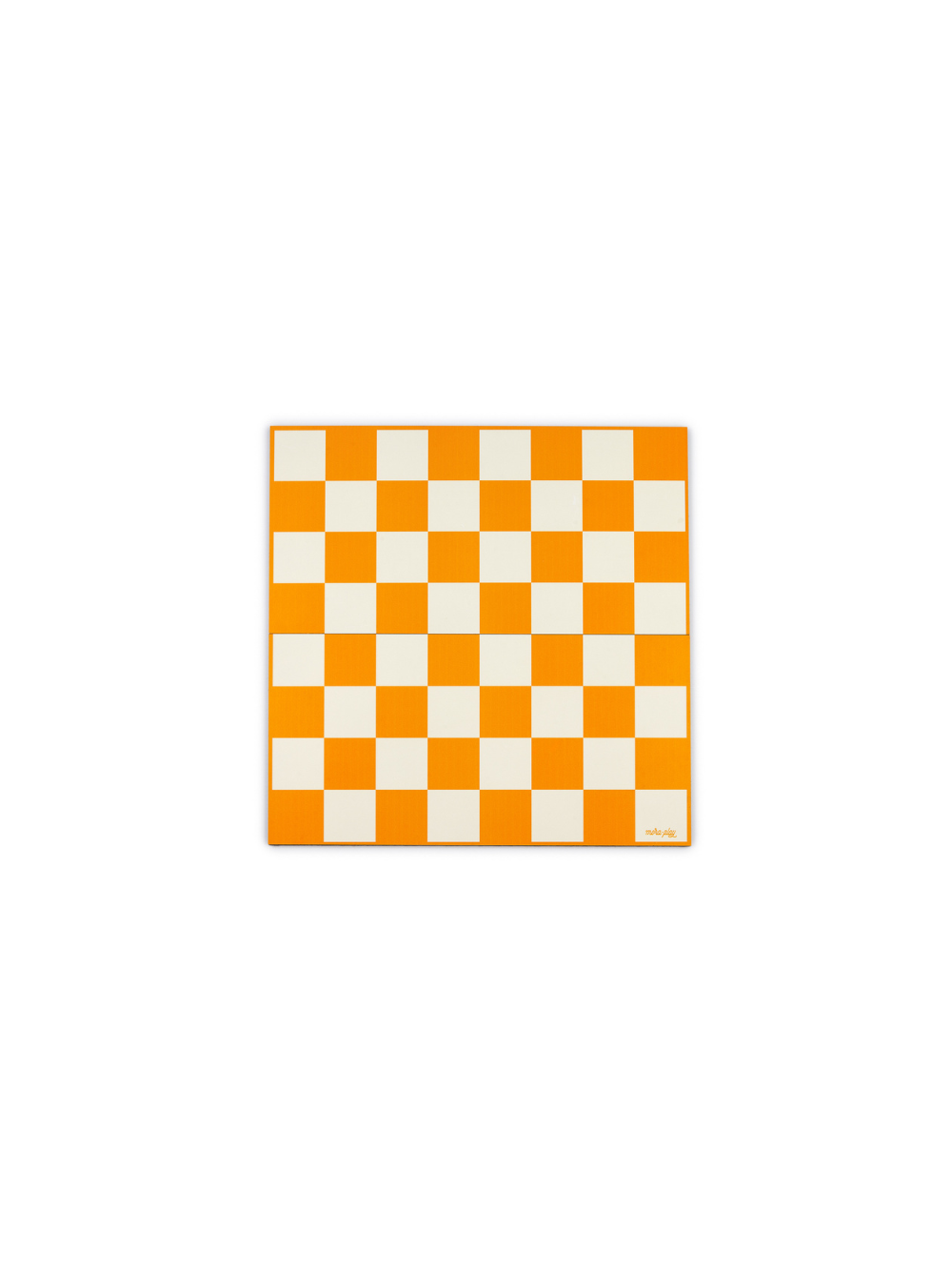 Chess set with foldable chessboard – Orange 🍊