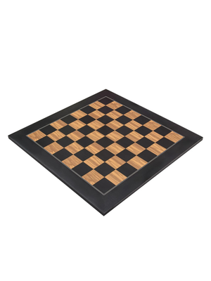 Rechapados Ferrer Olivewood Chess Set Combo - Black Olive Chess Board & Pieces - image 1