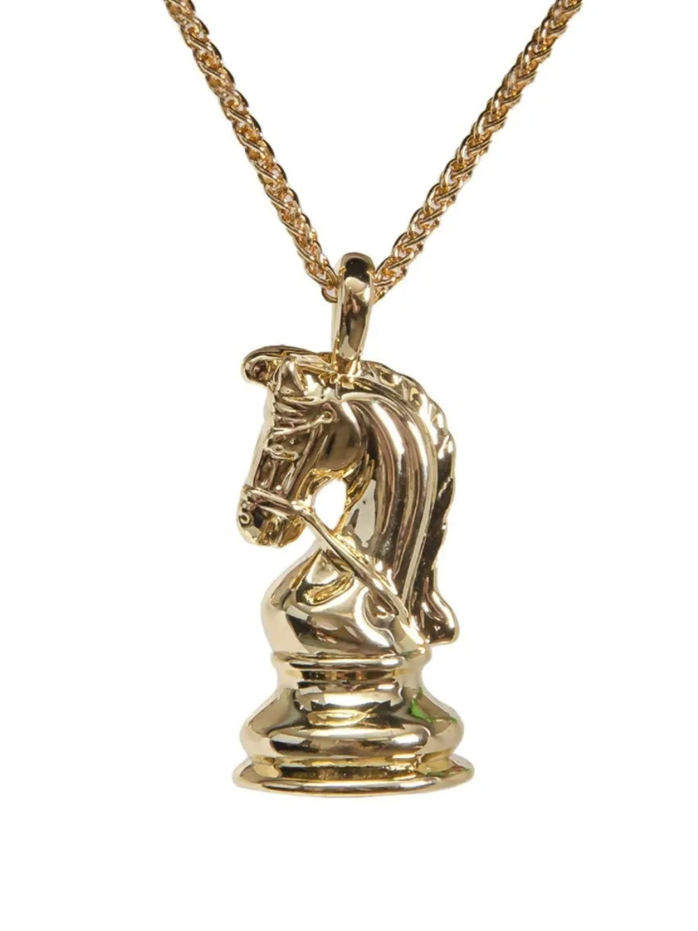 Chess Knight Pendant Necklace – Caissa Collection