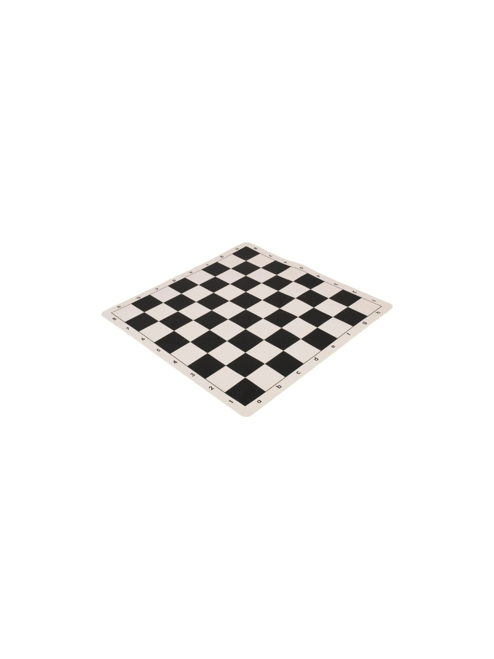 Scacchiera da torneo in silicone regolamentare - Caselle da 2,25"