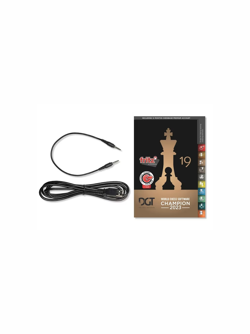 Set di Scacchi Elettronici DGT: Scacchiera Bluetooth in Palissandro e Pedine Classiche DGT
