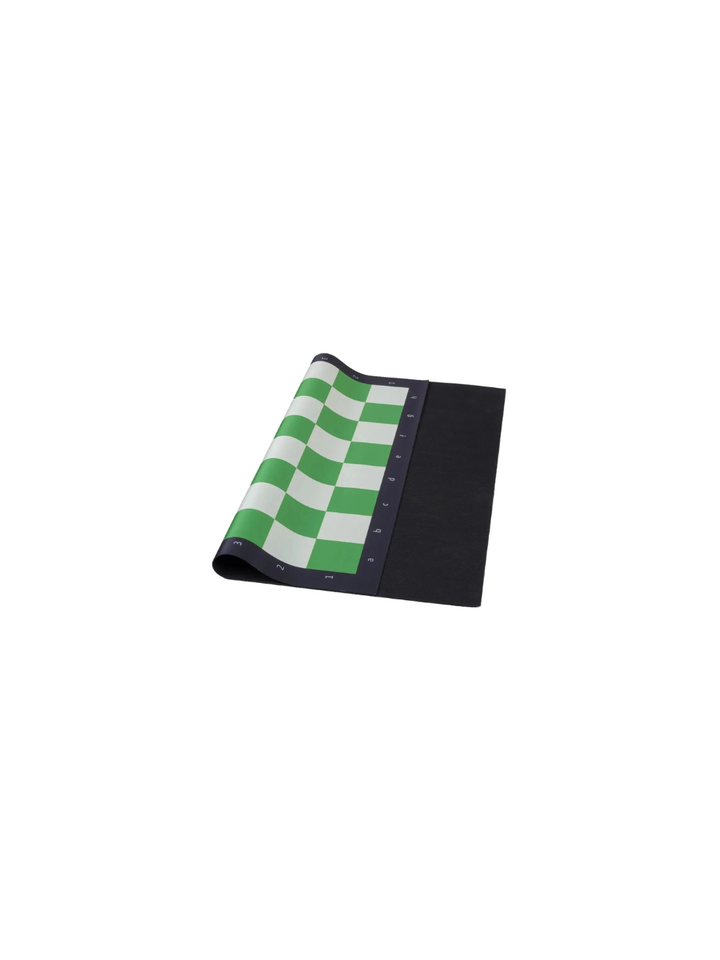 Scacchiera sottile verde a colori completi per mousepad