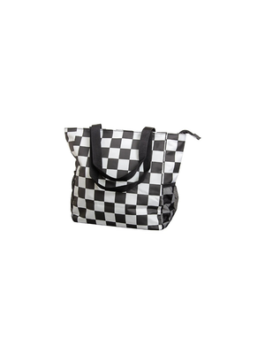 Large Tote Bag - Checkered