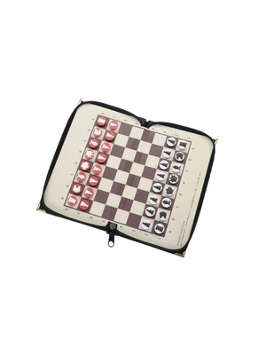 Russian Chess House Travel Chess Set - image 1