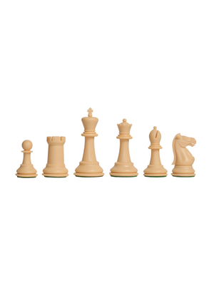 The Marshall Series Plastic Chess Pieces - 3.75" King