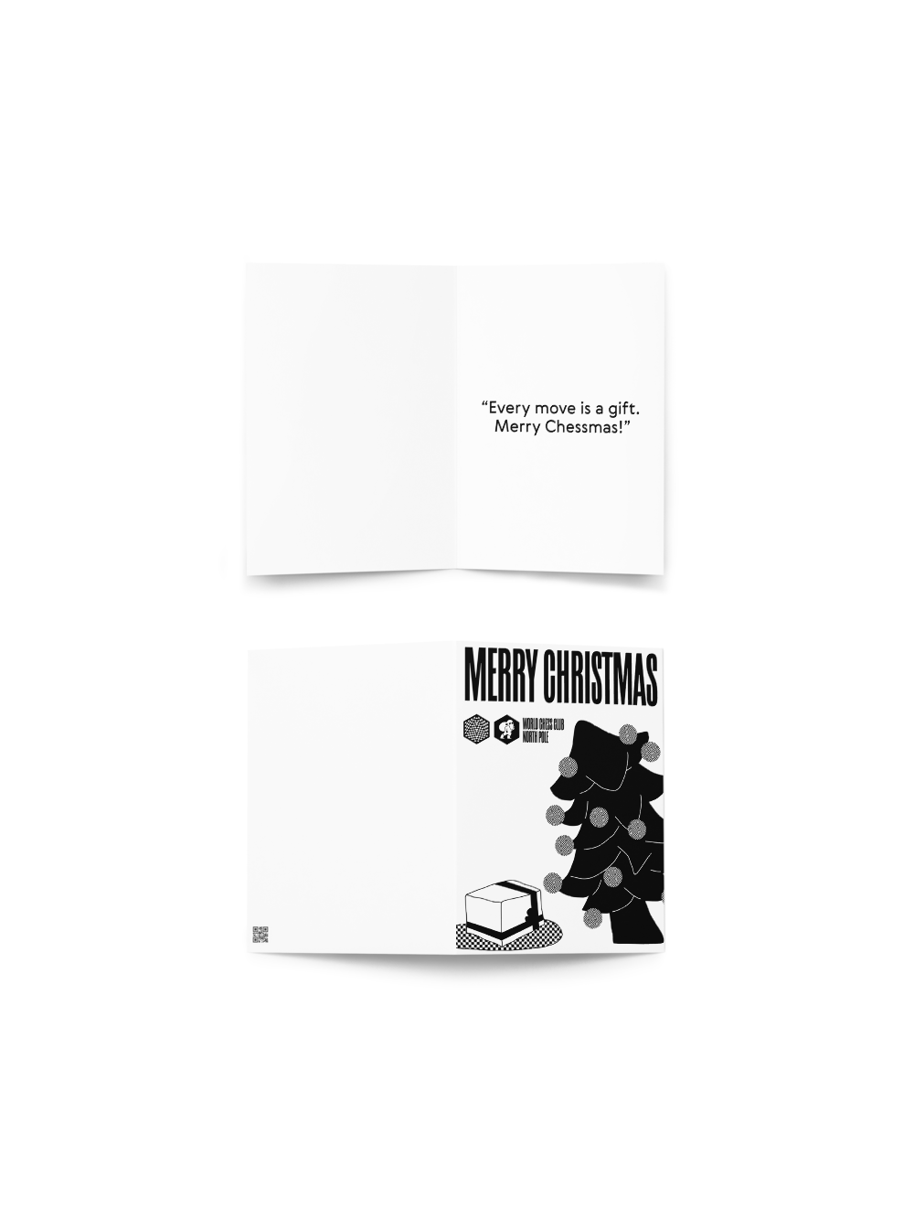 Chess Christmas Themed Card