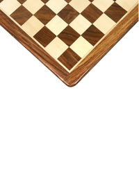 21 inches Large Chess board in Golden Rosewood & Maple Wood - 55 mm Square