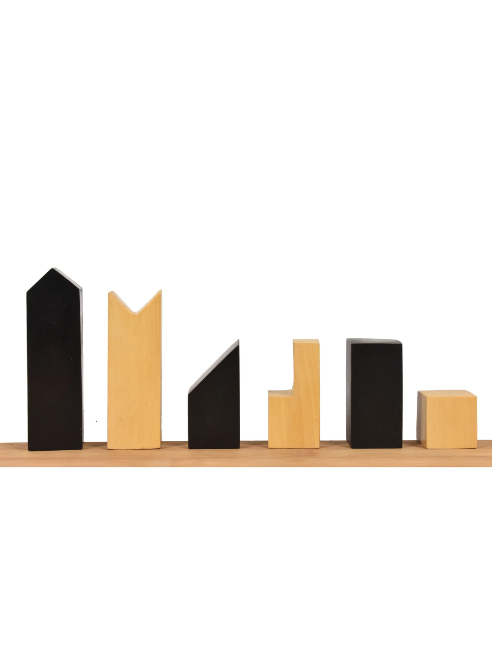 1966 Lanier Graham Chess Pieces Only Set - Ebonised Box - 2.7" King