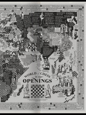 The Chess Map of the World