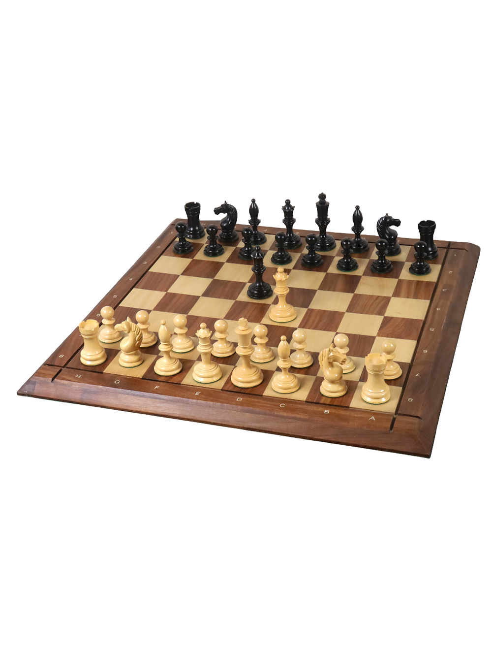 Botvinnik–Flohr Soviet Chess Pieces - image 1