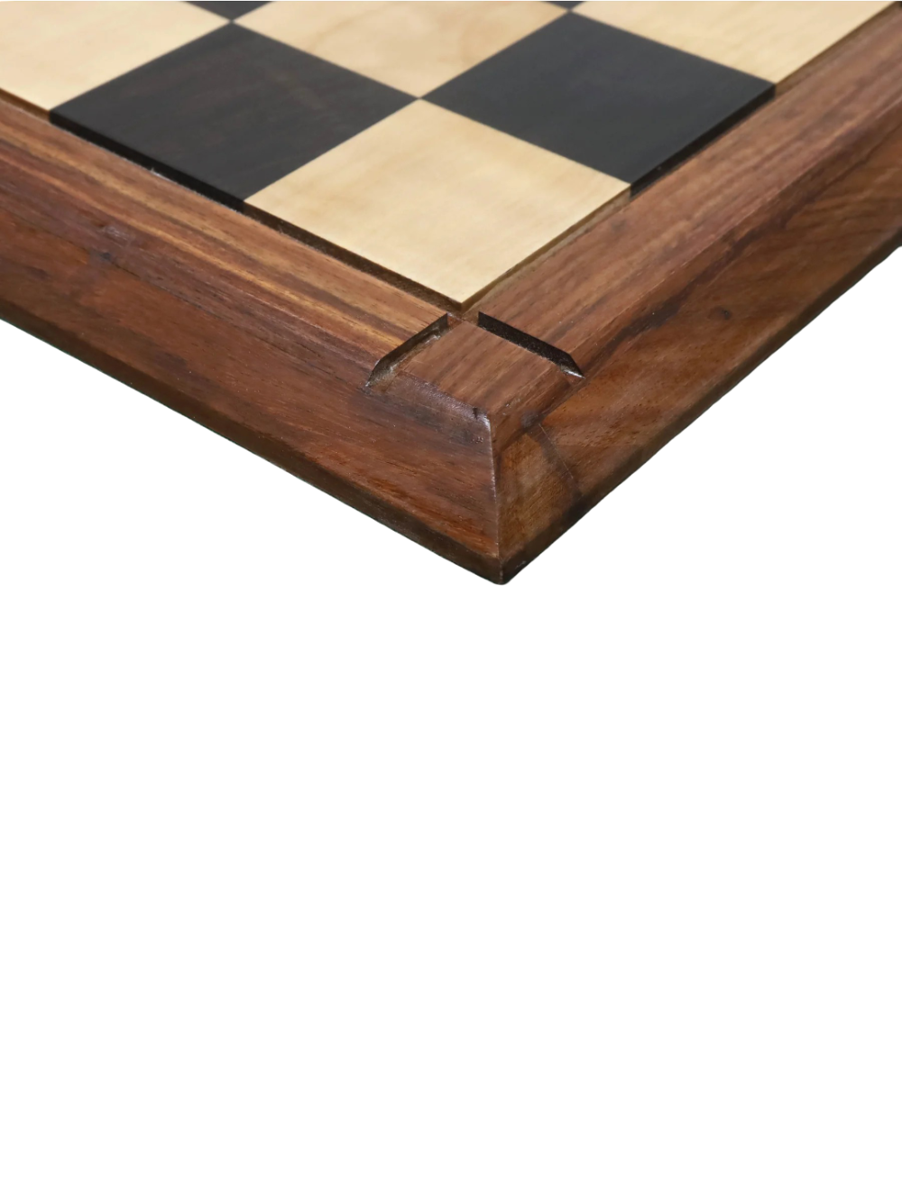 21" Players Choice Ebony & Maple Wood Chess Board- 55 mm square - Matt Finish