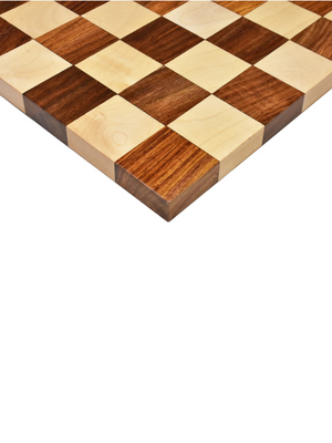 Hermann Ohme Chess Set - 3.6" Ebonised Boxwood Pieces with Golden Rosewood Board and Box