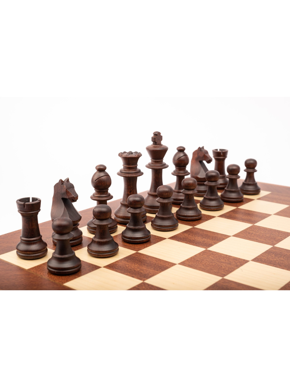 ‘Sapelli Diagonal Frame’ Chessboard