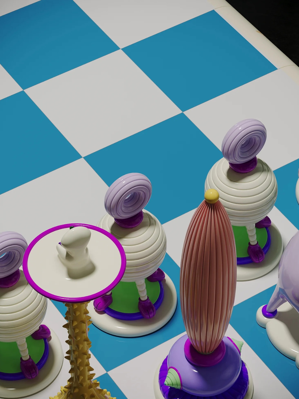 Another Kingdom: Light Stage Chess Set