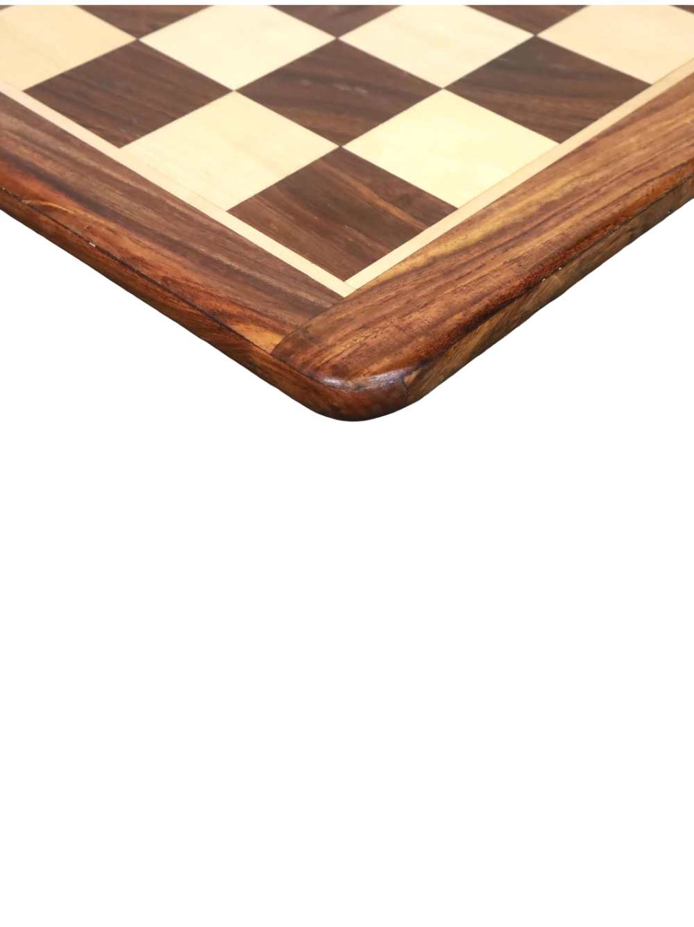 21" Golden Rosewood & Maple Large Chess Board